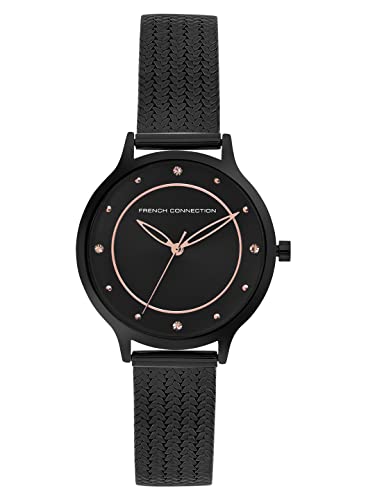 French Connection Analog Black Dial Womens Watch-FCP30B (B0B2K6B84P) Amazon Price History, Amazon Price Tracker