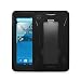 Alcatel OneTouch POP 7 Case, Dual Layer 3-in-1 Kickstand Case For Alcatel OneTouch POP 7 (T-Mobile/MetroPCS), Black Skin & Black Hard Shell (Aimo Wireless)