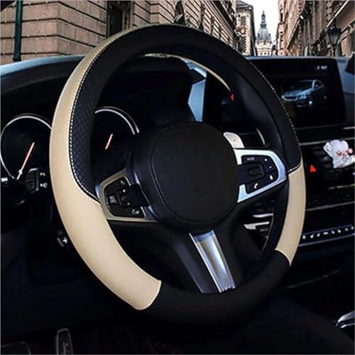 �n���h���J�o�[ ���j�o�[�T�� PU ���U�[ �X�e�A�����O �z�C�[�� �J�o�[ �ɓK������ �{���{�S���f�� S60 V40 XC70 V50 XC60 V60 V70 S80 XC90 V50 C30 S40 �{�v �X�e�A�����O�J�o(�u���b�N�x�[�W��)