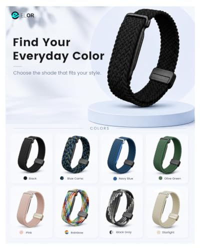 Image of ELOR Replacement Strap /Band compatible with Google Fitbit Air