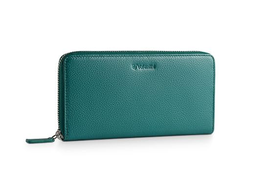 Valentini Portel Damski Portmonetka, Zielony Metallic