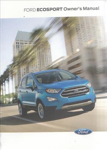 2021 Ford EcoSport Owner's Manual Original