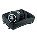Produktbild L&P A255-4 Schaltsack Schaltmanschette Schwarz Naht Rot Schaltknauf perforiert PU Leder Rahmen GTI Look 5 Gang kompatibel mit VW Polo 9N 9N2 9N3 4 IV Plug Play Ersatzteil für 6Q1711113