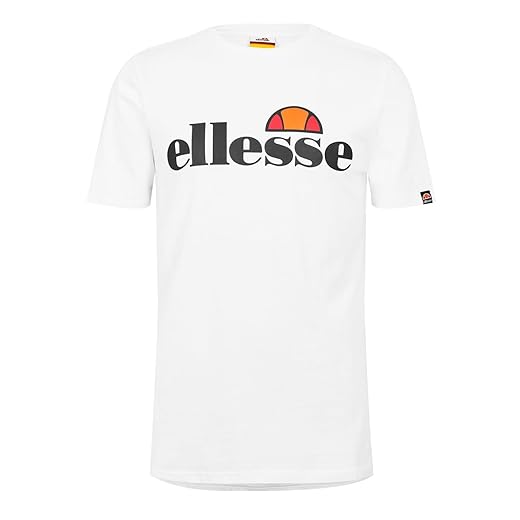 Ellesse SL Prado T-Shirt Camiseta, Hombre, White, L