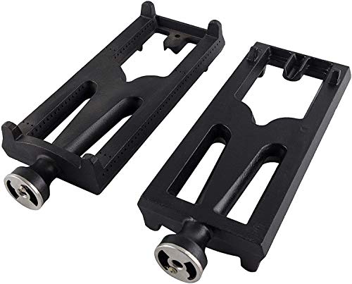 Ls'babq 2 Pack Cast Iron Grill Burners Replacement For Select Dcs 27, 27 Series And Lynx Gas Grill Models,16" X 6 1/4" #TOP1