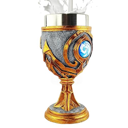 Coplas de vino, copa de vino Copas medievales de cáliz