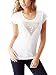 GUESS Women's Tracy Rhinestone Tee