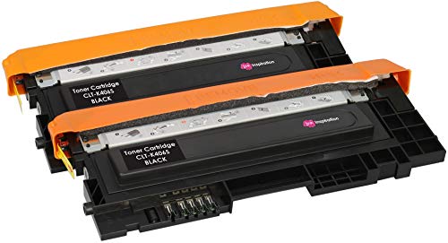 Image of 2 BLACK Compatible Laser Toner Cartridges for Samsung Xpress SL C410W C460FW C460W C467W CLP-360 CLP-365 CLP-365W CLX-3305 CLX-3305FN CLX-3305W | CLT-K406S 1,500 Pages