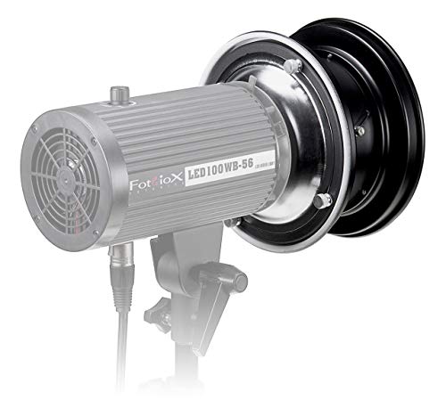 Image of Fotodiox Fresnel Reflector /Focusing Lens for Monolight LEDs - Compatible with Balcar Bayonet Lights (Balcar, Alien Bees, Einstein and More)