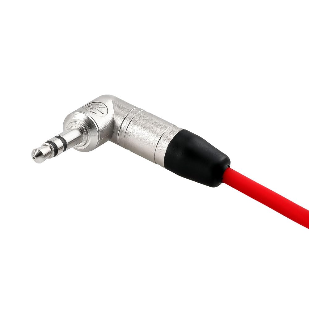 Alvin's Cables Tentacle Timecode Kabel für Sony FX3 | FX30 | A7S3 | A1 Kamera, Ultra-weiches 3,5mm TRS auf Micro USB Timecode Kabel für Tentacle SYNC E 35cm | 13,8"