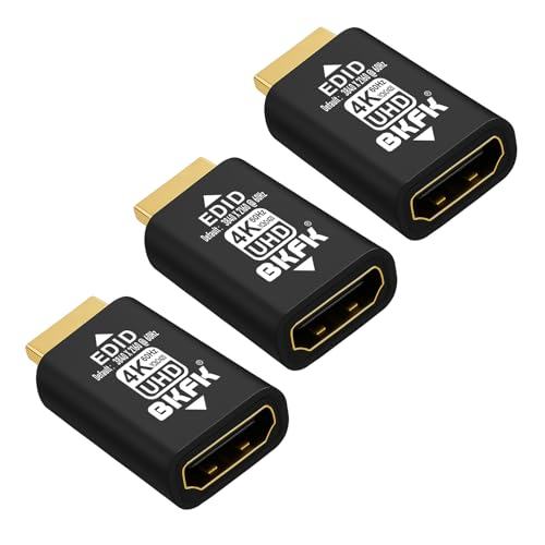 Adaptateur d'affichage EDID HDMI 4K pour stabiliser l'image des récepteurs AV