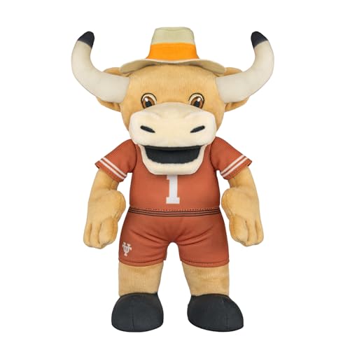 Image of Bleacher Creatures Texas Longhorns Hook 'Em 10" Mascot Plush Figure - A Mascot for Play or Display