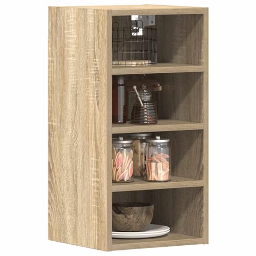 Refined Armario Colgante Cocina Riga contrachapada Color Roble 1x Mueble de frigorífico 60 cm