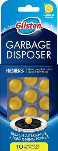 Glisten Garbage Disposer Freshener, Lemon Scent...