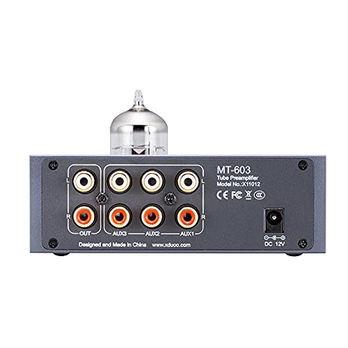 Amazon.co.jp: XDUOO MT-603 12AU7 チューブプリンアンプ 4