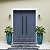 ZMTECH 21 Inch Tall Plant Pots for Indoor & Outdoor Use Set of 2, Large Plastic Planters with Removable Tray for Outside with Drainage Holes for Front Porch Patio Garden, Gradient Dark Teal