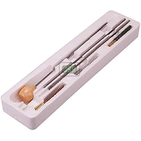 SMK Airgun Air Rifle Co2 Pistol Barrel Cleaning Kit .177 & .22 Rods & Brushes Cover