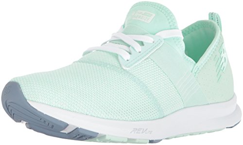 New Balance Women's FuelCore Nergize V1 Sneaker, Seafoam/White, 5.5 W US