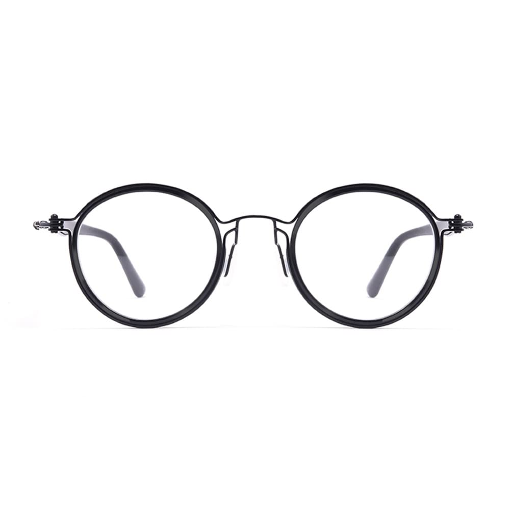 Gafas De Lectura Retro Gafas Presbicia Redondo Lectores Anti Luz Azul Para Hombre Mujer Gafas De Ordenador Moda +1.5 +2.0 +2.5