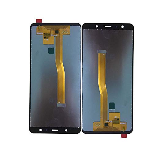 Écran LCD pour Samsung Galaxy A7 2018 avec vitre tactile assemblée, couleur or fluide 6.0"