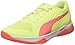 PUMA Explode 1, Zapatillas de Gimnasio Unisex Adulto, Fizzy Amarillo Nrgy Peach Blanco Glacier Gris Asfalto, 36 EU