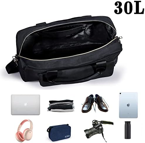 Vorsoice oversized nylon bag Mens Weekend Travel Bag Weekender Overnight Carry On Travel Duffel Bags Luggage Sleeve , With Toiletry Bag 4 Vorsoice oversized nylon bag Mens Weekend Travel Bag Weekender Overnight Carry On Travel Duffel Bags Luggage Sleeve , With Toiletry Bag