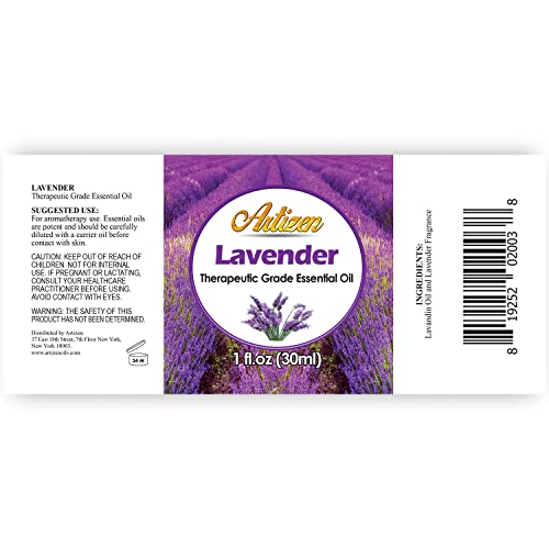 Artizen 30Ml Oils - Lavender Essential Oil - 1 Fluid Ounce #TOP1
