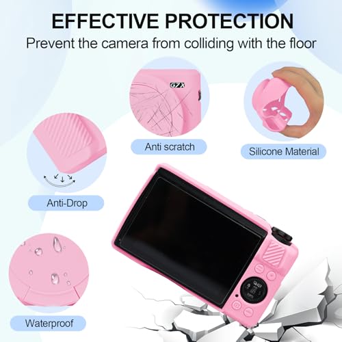 Funda para Cámara Canon Powershot G7 X Mark II Rosa miniatura 2