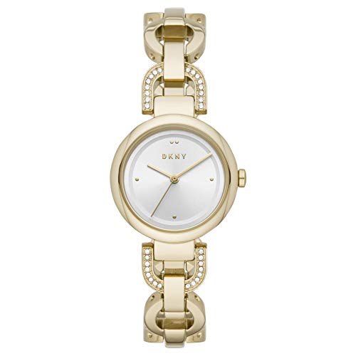 DKNY Eastside- Women's Quartz Watch with Gold Strap - NY2850