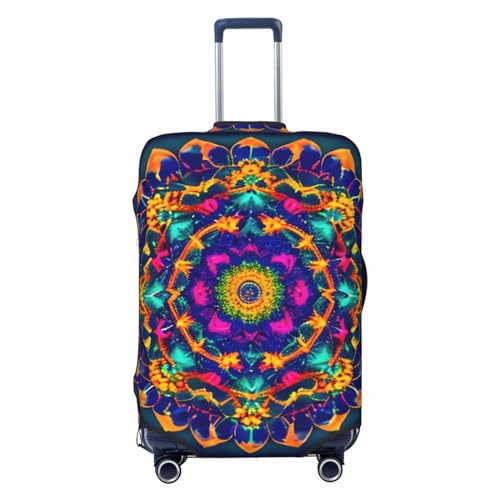 Mandala pattern Luggage Covers For Suitcase Approved,Suitcase Cover Protector Fit 18-32 InchLuggage