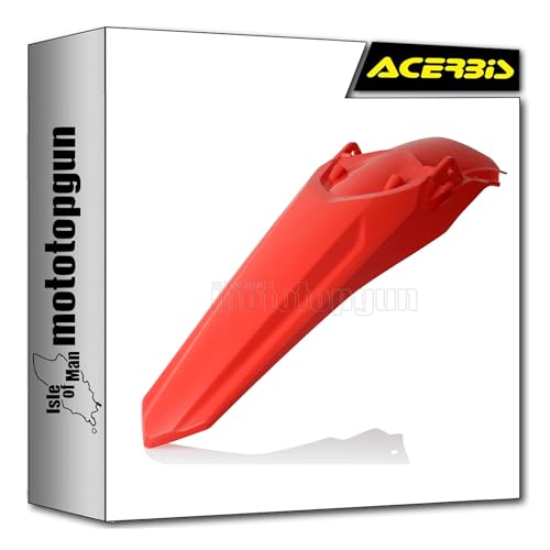 Garde-boue arriere rouge Acerbis 0024307.110 haute resistance pour Honda CRF 250 RX 2022