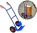 Produktbild STREND PRO Sackkarre | 200kg Tragfähigkeit Vollgummireifen | Transportwagen für Getränkekisten | Stabiler Stahlrahmen und PU Räd | Handkarre mit Sicherheits Haltegriffen |