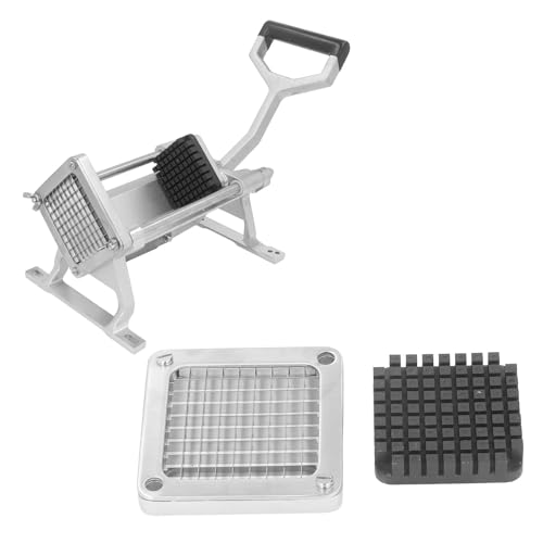 Déchiqueteuse de Pommes de Terre Frites en Acier Inoxydable, Trancheuse pour Usage Domestique et Commercial, 9mm