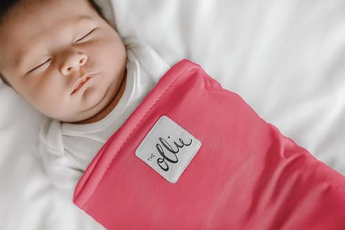 Image of The Ollie Swaddle - Adjustable Baby Swaddle for Newborns | Pediatrician-Approved for Safe Sleep | Easy Closure | Arms-Out | Lightweight, Machine-Washable | Easy Diaper Access