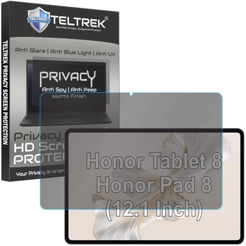 Image of Privacy Matte Anti Peep Screen Guard Compatible With Honor Pad 9, Honor Tablet 9 (12.1 inch Inch Tab) Anti Spy Screenguard Not a Tempered Glass Screen Protector