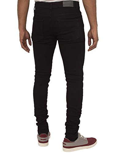 ENZO Mens Super Skinny Slim Fit Stretch Denim Retro Jeans Pants2