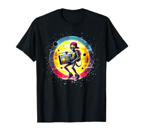 Diseño Galaxy Alien para entusiastas del espacio fanáticos de OVNI Camiseta