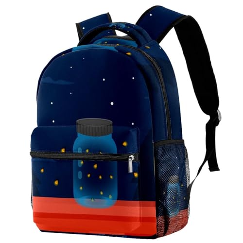 Sac à dos de voyage avec imprimé étoiles bleues pour vos déplacements professionnels et scolaires