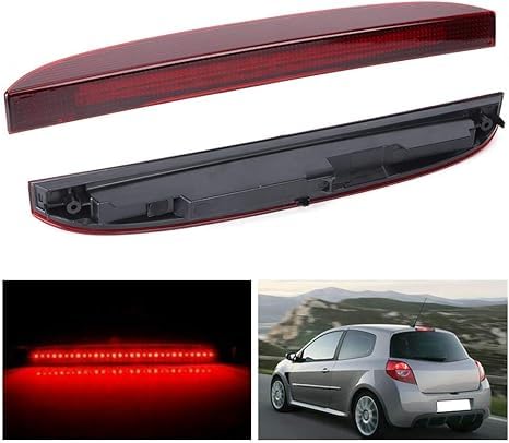 Troisième feu stop pour Clio 2 rouge de 1998 à 2006 - 6