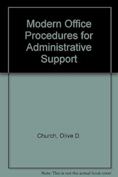 Hardcover Modern Office Procedures for Administrative Support Book
