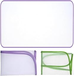 Bügelschutz-Tuch(40x60cm) – hitzebeständig bis 200°C, schützt empfindliche Stoffe vor Glanzstellen, Anbrennen für Dampf & Normalbügeleisen