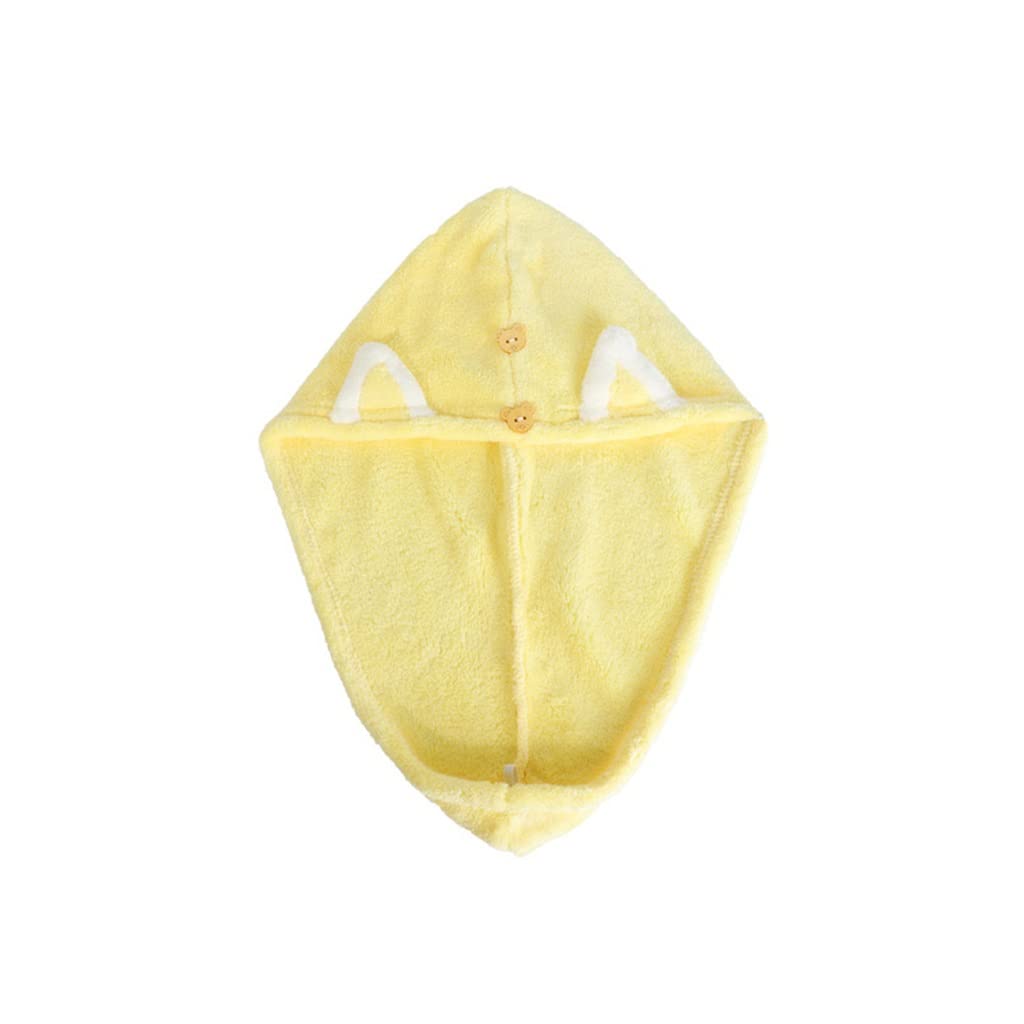 Toalla de pelo de secado rápido súper absorbente de microfibra después de la ducha cubierta de cabello seco para mujeres y niños toalla de pelo de secado rápido (color: Argento, tamaño: 29