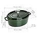 STAUB Cocotte Oval 33cm Basil