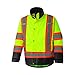 Pioneer V1200260U 300D Hi-Vis Ripstop Waterproof Safety Jacket - Yellow/Green (2XL)