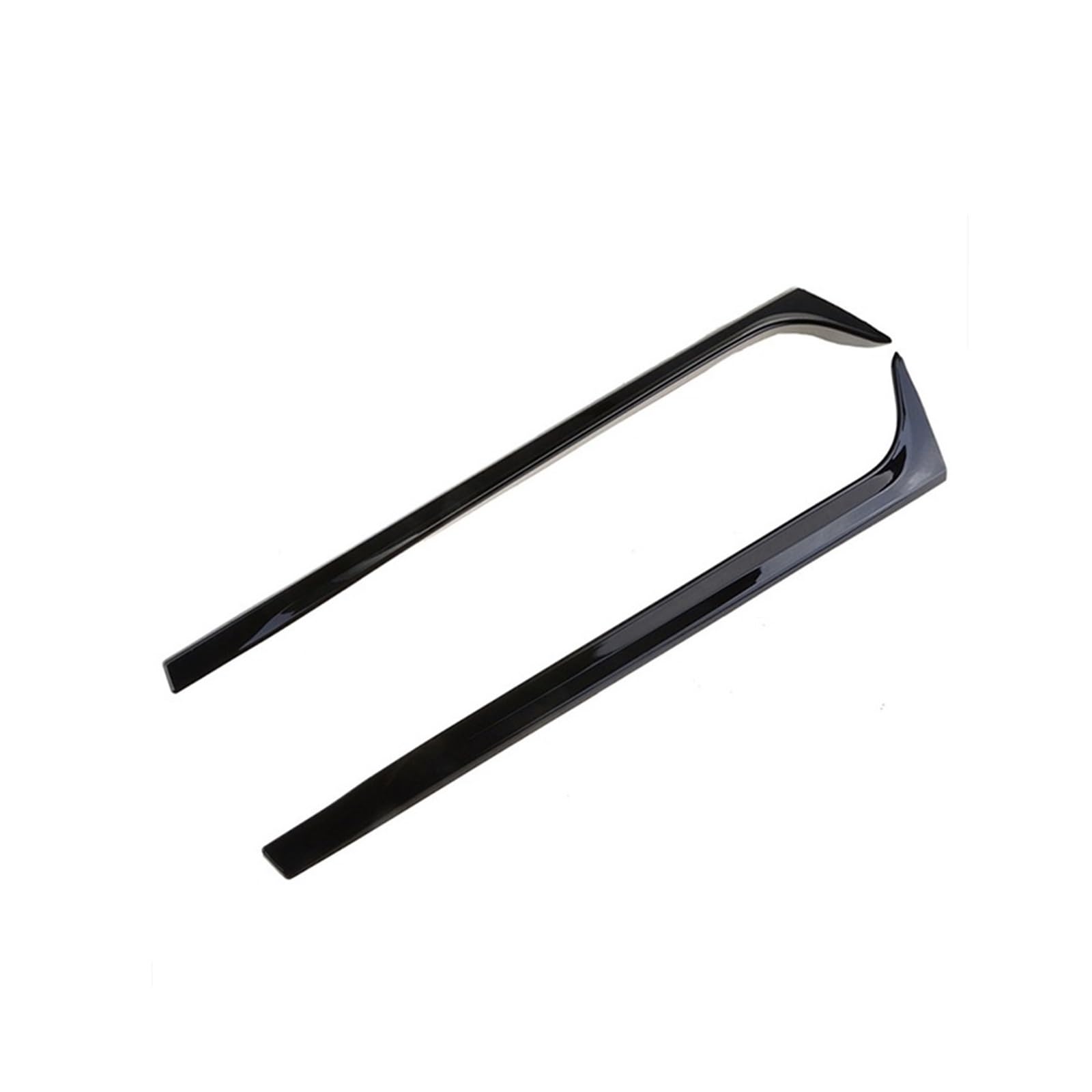 Premio Lunotto posteriore Lato Spoiler Pinne Modanatura Trim Striscia per VW Poo Mk5 6R 6C 2009 2017 Auto Accessori Decorativi(Nero)