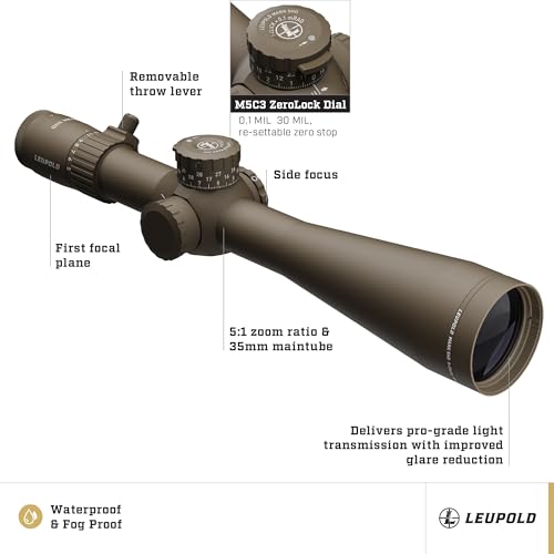 Image of Leupold Mark 5HD 5-25x56 (35mm) M5C3 FFP Riflescope