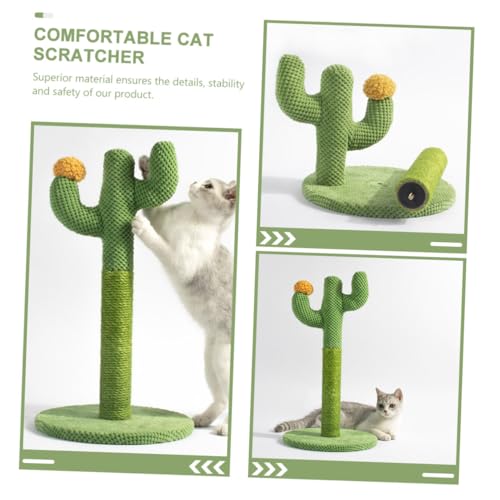 Rascador vertical para gatos con cuerda de sisal 29x33cm miniatura 7