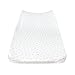 Burt's Bees Baby - Honeybee Print Changing Pad Cover, 100% Organic Changing Pad for Standard 16” x 32” Changing Pad (Sky)