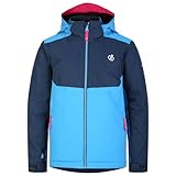 Dare2b Impose Iii Skijacke für Kinder, Unisex, für Kinder, Swedish Blue Moonlight Denim, 9-10 Jahre