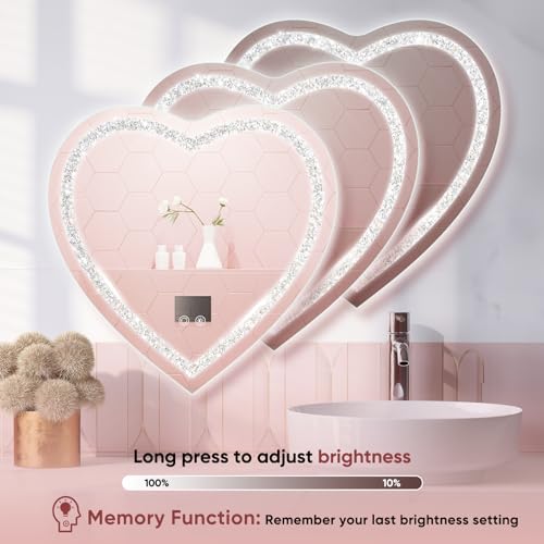 Luxury Bathroom Vanity with LED Mirror